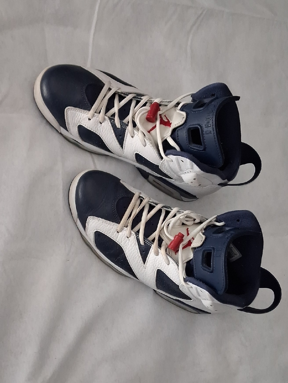Air Jordan 6 Bue/White 2012 Olympic Colorway [Hardly Worn]